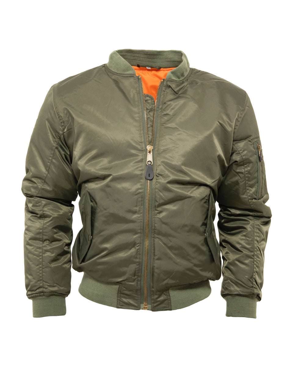 RELCO MA-1 BOMBER JACKET OLIVE – Oi Oi The Shop