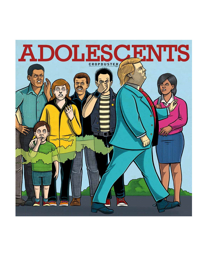 Cropduster LP by Adolescents for Mutant Rock Records at Oi Oi The Shop