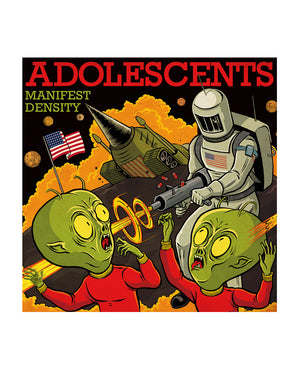 Manifest Density LP by Adolescents for Concrete Jungle Records at Oi Oi The Shop