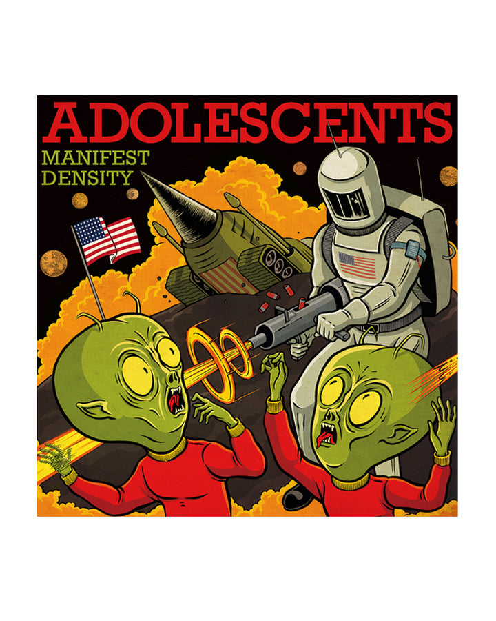Manifest Density LP by Adolescents for Concrete Jungle Records at Oi Oi The Shop
