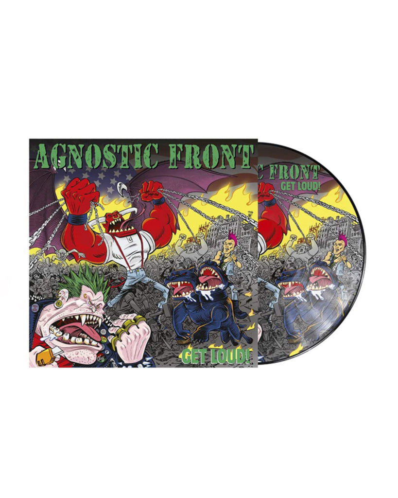 Get Loud picture disc by Agnostic Front at Oi Oi The Shop