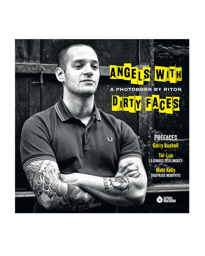 Cover of Angels with Dirty Faces book by Riton at Oi Oi The Shop