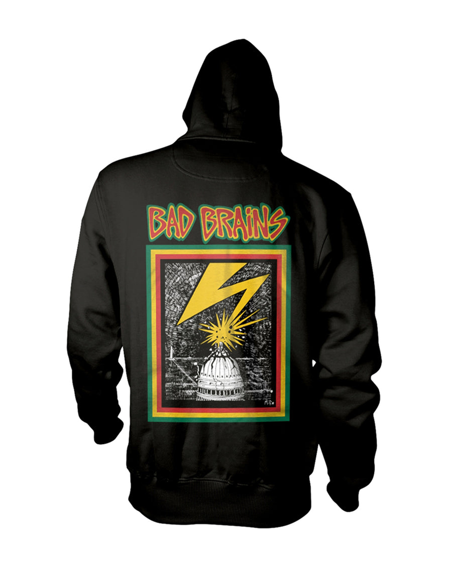 Bad Brains Capital Strike black hoodie at Oi Oi The Shop (2)