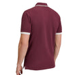 Laden Sie das Bild in den Galerie-Viewer, Ben Sherman signature polo shirt in aubergine at Oi Oi The Shop (2)
