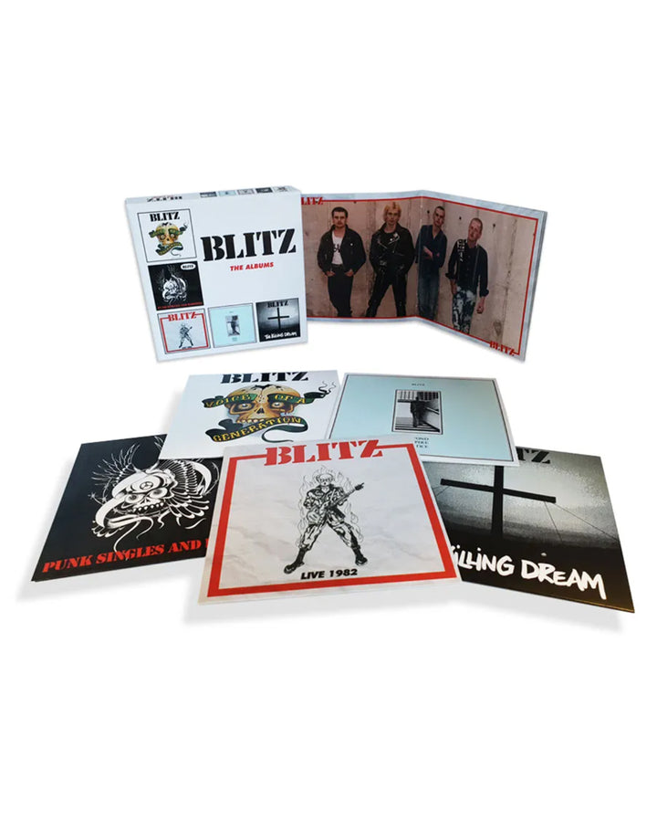 The Albums box set by Blitz at Oi Oi The Shop