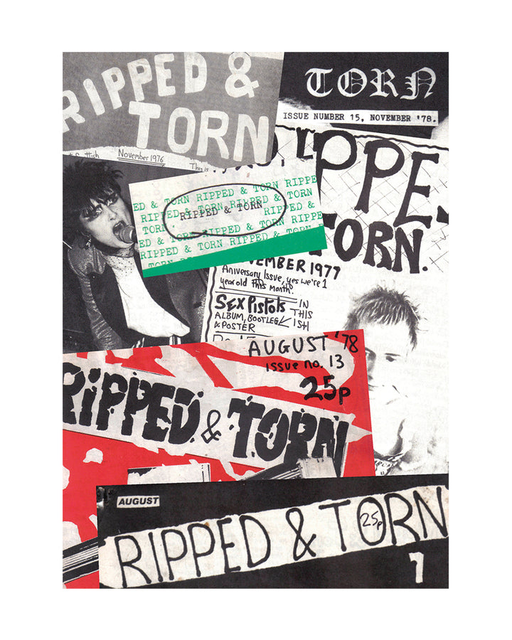 Ripped & Torn book by Tony Drayton for Ecstatic Peace Library from Oi Oi The Shop