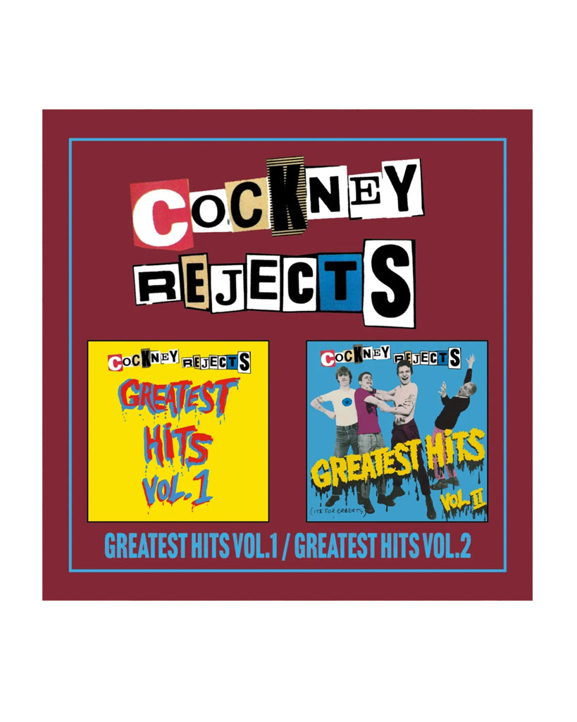 Cockney Rejects Greatest Hits vol. 1 and vol. 2 CD at Oi Oi The Shop