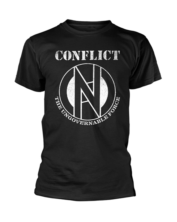 Conflict Standard Issue black t-shirt at Oi Oi The Shop