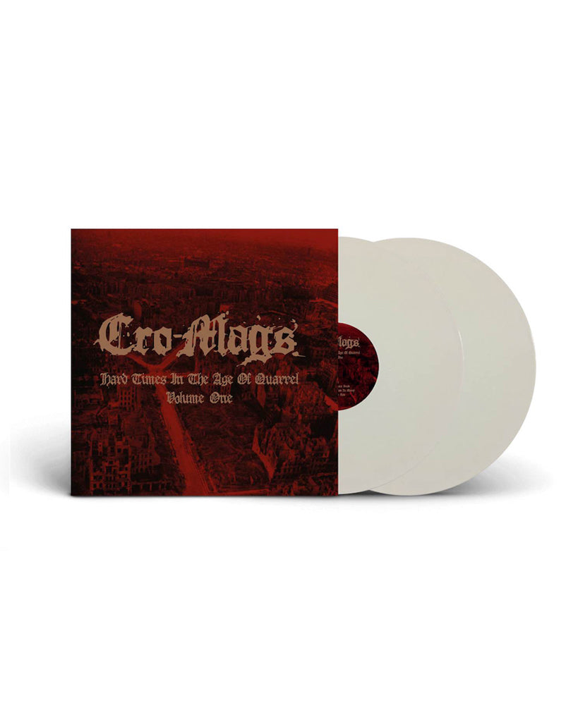 Hard Times in the Age of Quarrel white double LP by Cro-Mags at Oi Oi The Shop