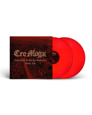 Hard Times in the Age of Quarrel volume two red vinyl by Cro-Mags at Oi Oi The Shop