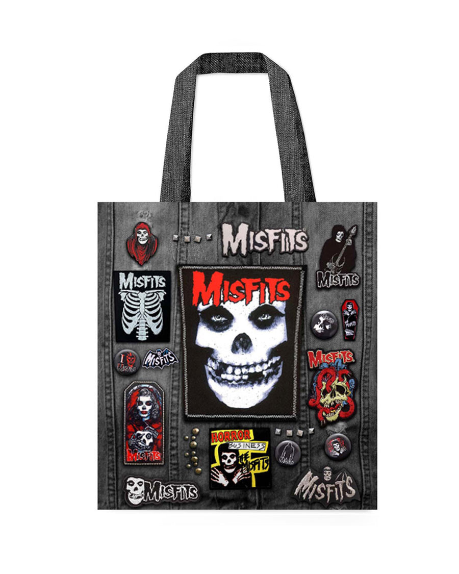 Misfits battle punk tote bag at Oi Oi The Shop in Camden