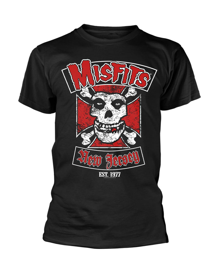 Biker New Jersey 1977 t-shirt from Misfits at Oi Oi The Shop