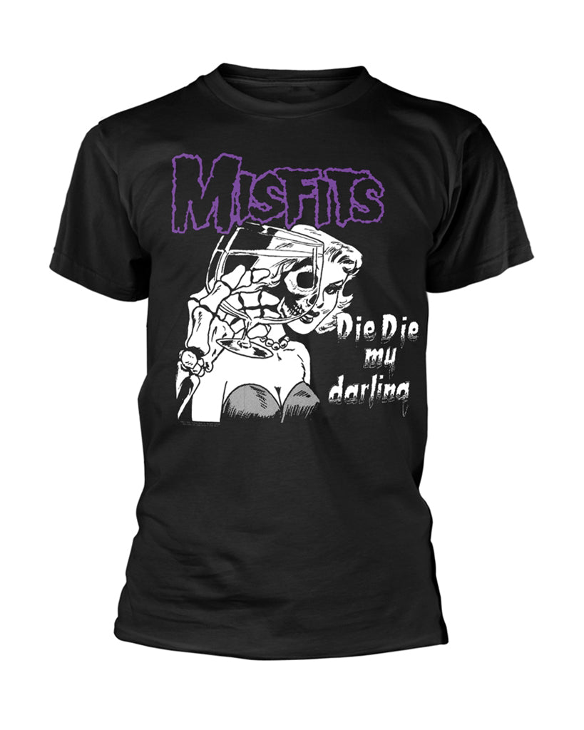 Misfits die die my darling shirt on sale