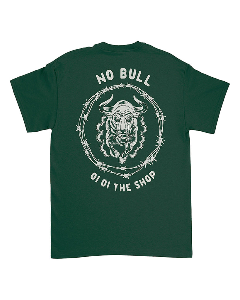 No Bull green t-shirt at Oi Oi The Shop (1)