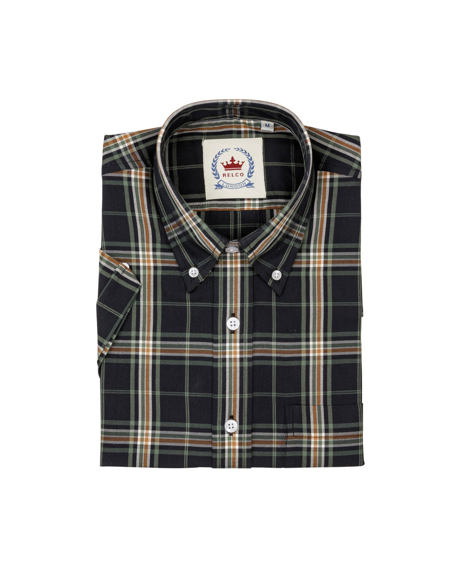 LSS STCK 24 women's button-down check shirt by Relco at Oi Oi The Shop (2)