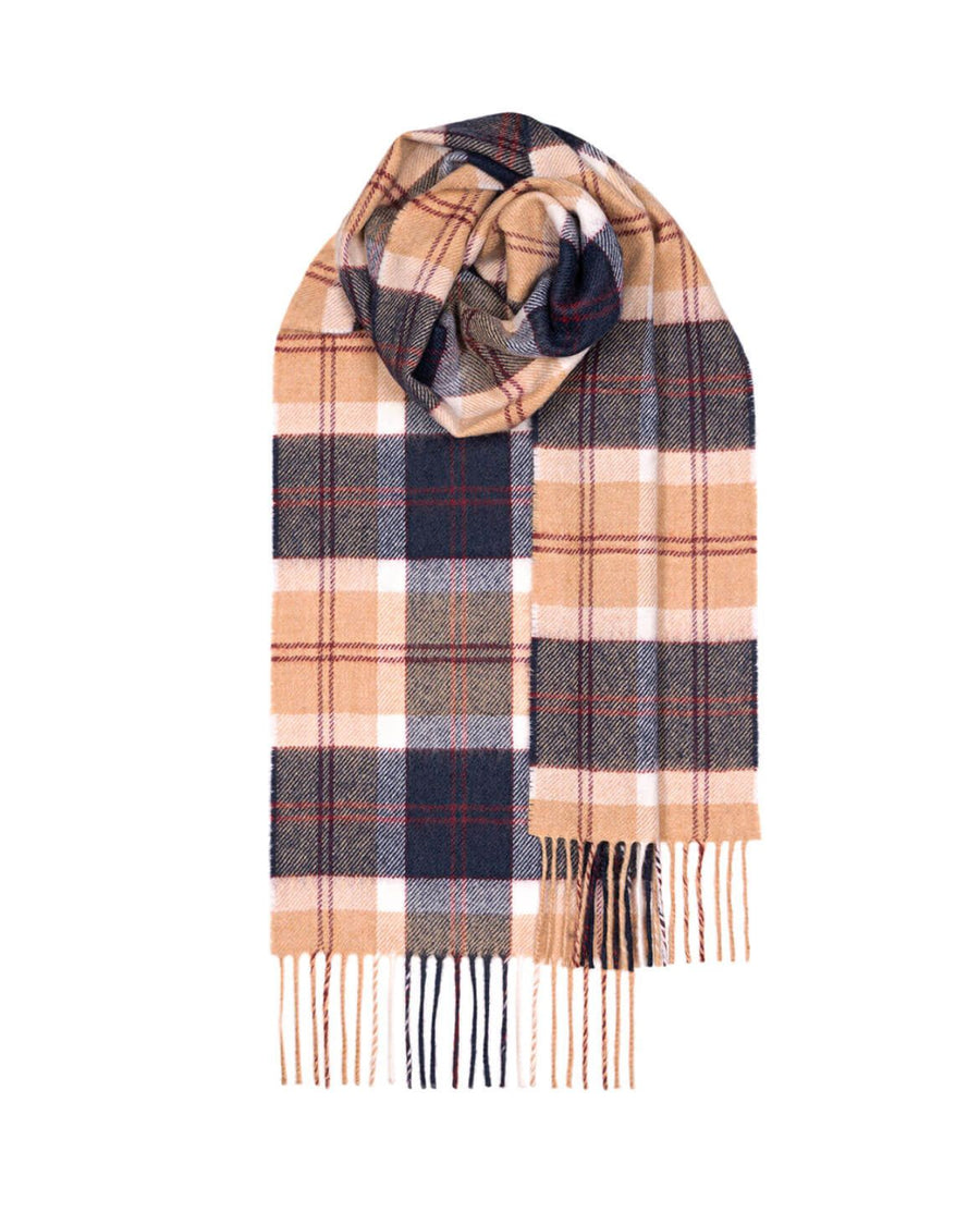 Bannockbane tartan wool scarf from Lockcarron at Oi Oi The Shop