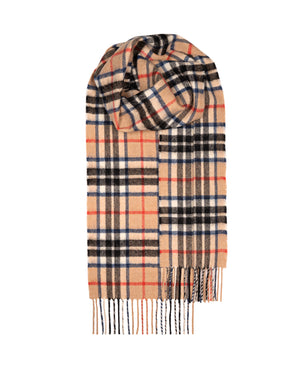Thomson Camel Modern scarf by Lochcarron at Oi Oi The Shop
