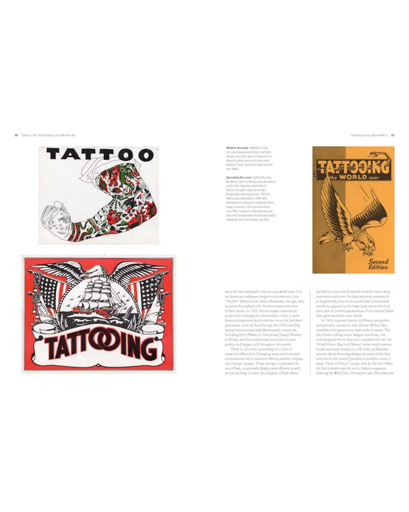 Tattoos: The Untold History of a Modern Art book by Matt Lodder for Yale University Press at Oi Oi The Shop (5)
