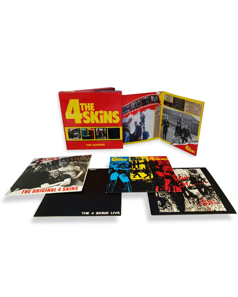 The Albums CD box set by The 4-Skins on Captain Oi! at Oi Oi The Shop