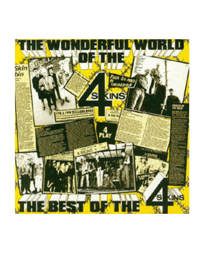 The Wonderful World of The 4-Skins The Best of The 4-Skins LP by The 4-Skins at Oi Oi The Shop