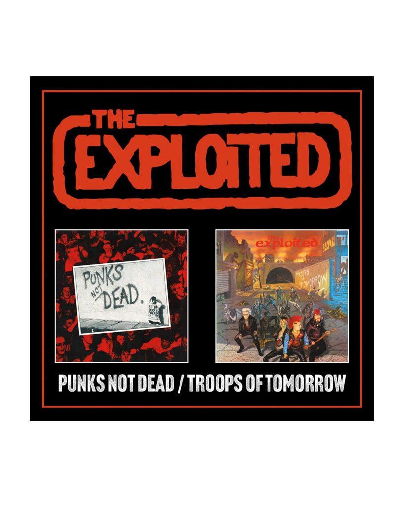 Punks Not Dead and Troops of Tomorrow box set by The Exploited for Captain Oi! at Oi Oi The Shop