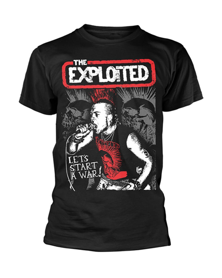 Let's Start a War Wattie t-shirt from The Exploited at Oi Oi The Shop