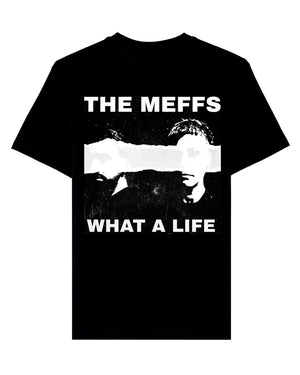 What a Life black t-shirt from The Meffs at Oi Oi The Shop