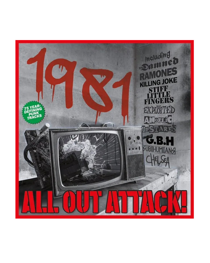 Vario1981 All Out Attack CD by various artists at Oi Oi The Shop