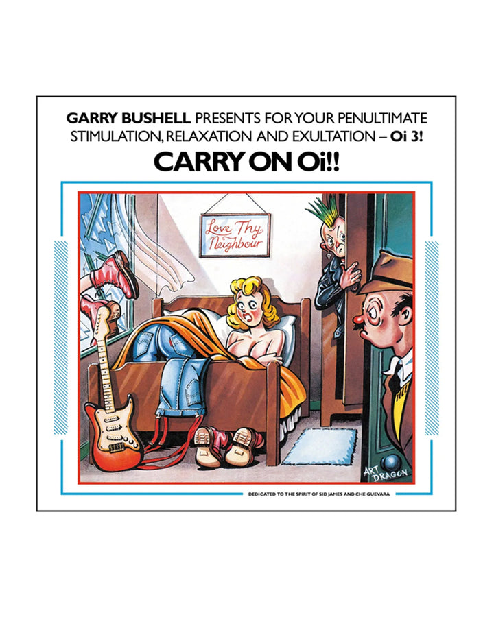 Carry On Oi! LP by various artists and Garry Bushell for Captain Oi! at Oi Oi The Shop