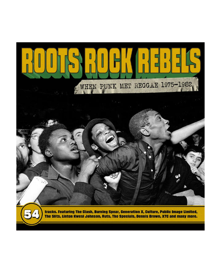 Roots Rock Rebels - When Punk Met Reggae 1975-1982 CD box set by Various Artists at Oi Oi The Shop_photography Syd Shelton