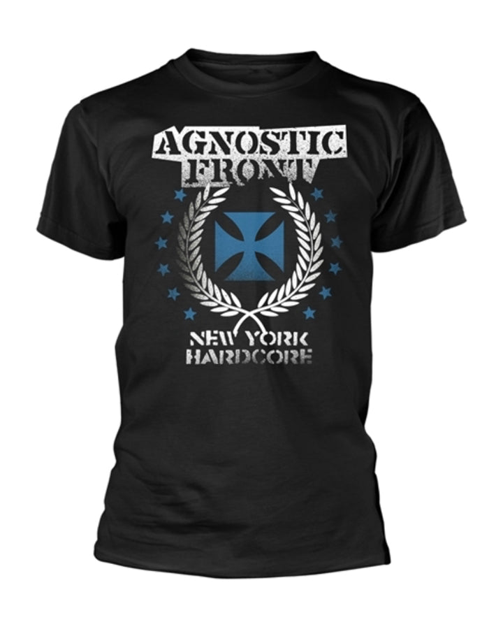 Agnostic Front Blue Cross t-shirt at Oi Oi The Shop