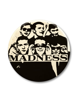 MADNESS WALL ART GIANT 3D PIN BADGE MY GIRL