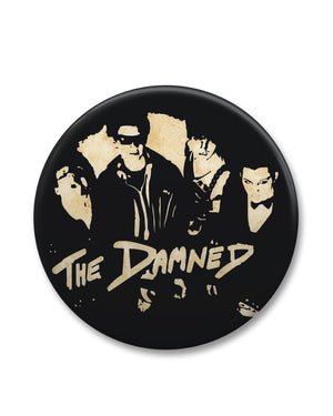 THE DAMNED WALL ART GIANT 3D PIN BADGE NEW ROSE