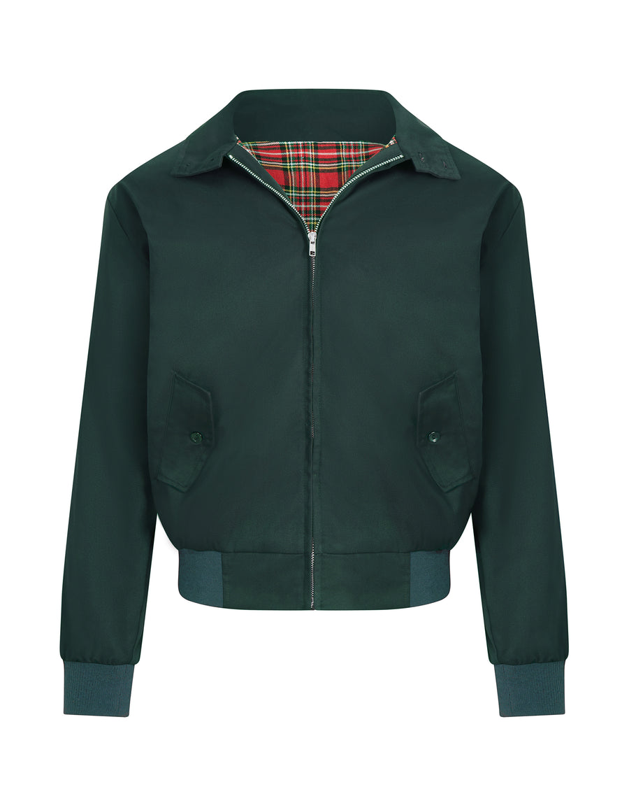 Harrington jacket bottle green men's by Relco at Oi Oi The Shop