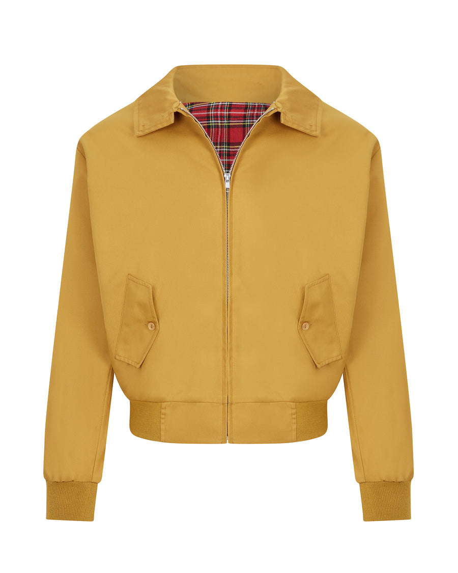 Harrington jacket mustard mens by Relco at Oi Oi The Shop