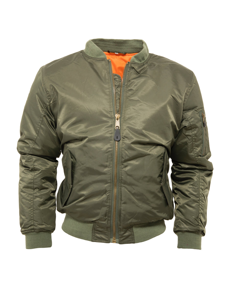 RELCO MA-1 BOMBER JACKET OLIVE