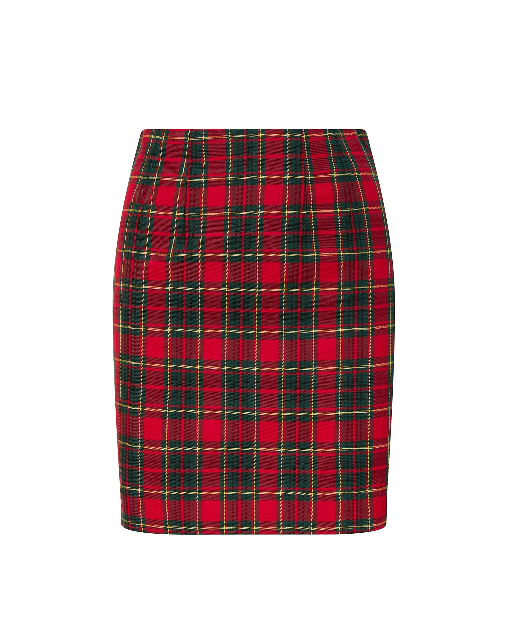 Tartan Fabric Tartan Pencil Skirt Uk RELCO PENCIL SKIRT RED TARTAN