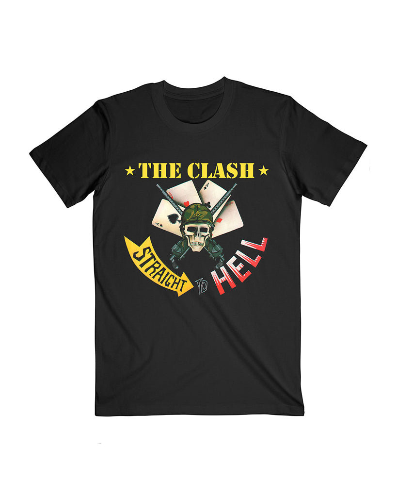 THE CLASH STRAIGHT TO HELL TEE