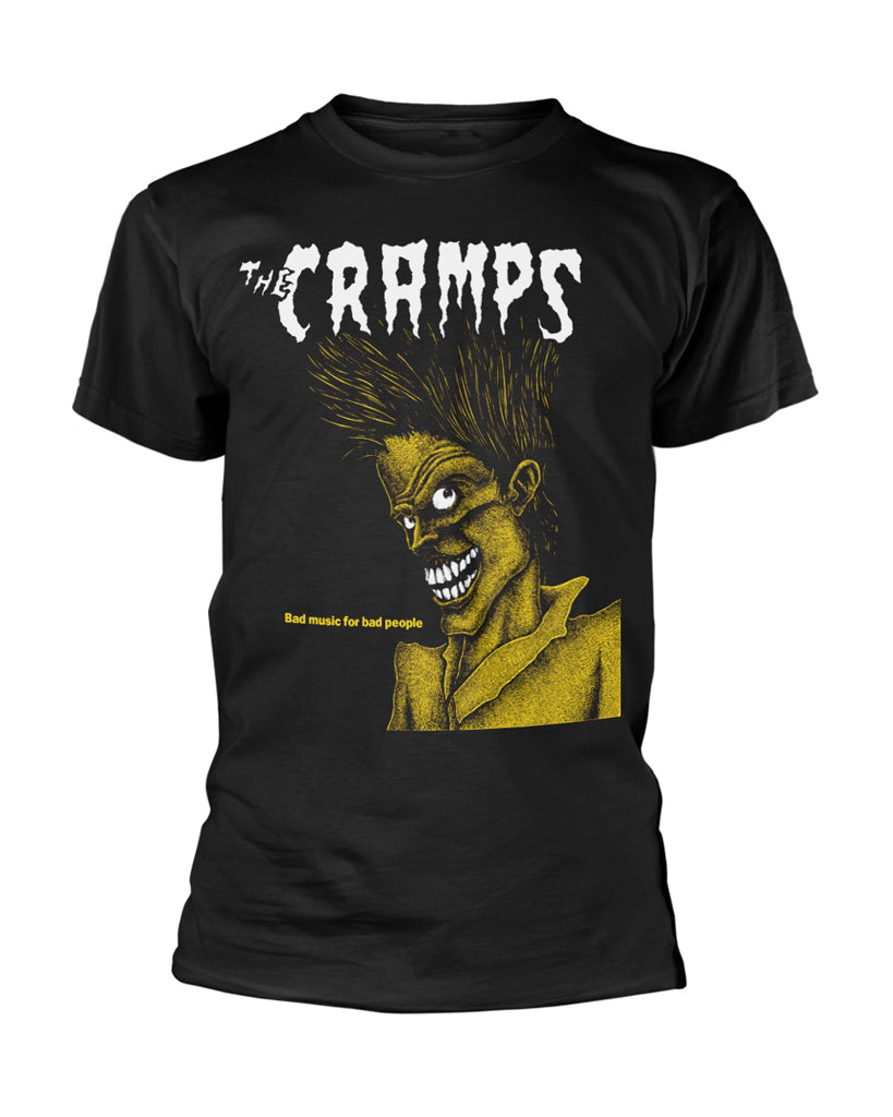 THE CRAMPS BAD MUSIC FOR BAD PEOPLE TEE