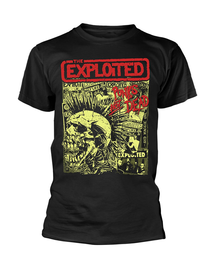Punks Not Dead t-shirt by The Exploited at Oi Oi The Shop
