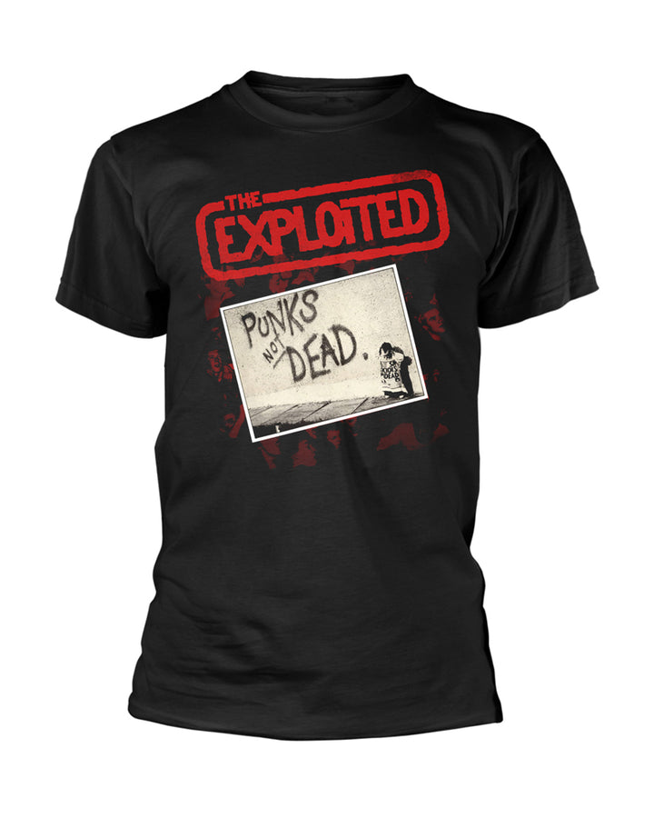 Punks Not Dead album t-shirt by The Exploited at Oi Oi The Shop