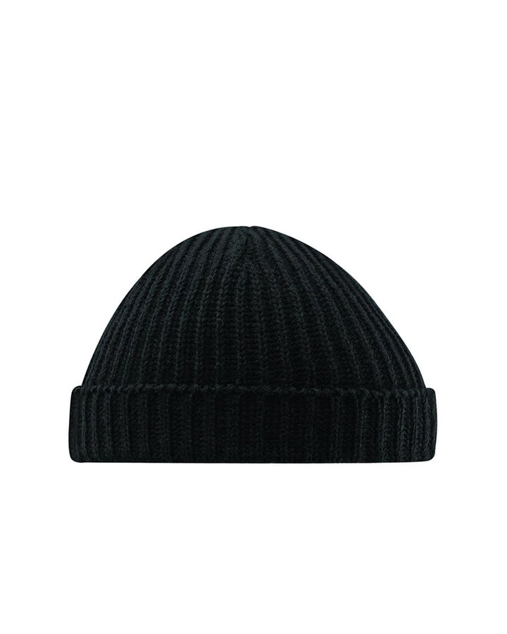 Black ribbed trawler hat at Oi Oi The Shop